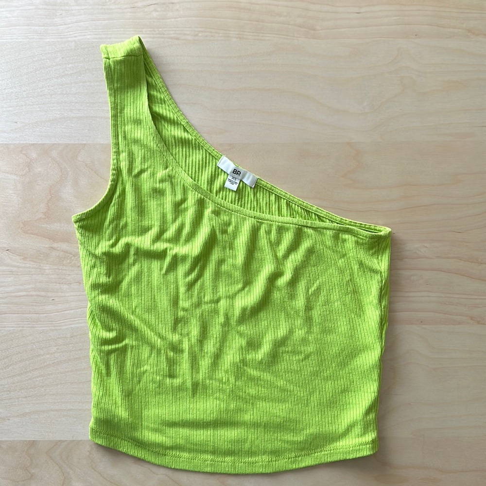 BP one shoulder crop top
